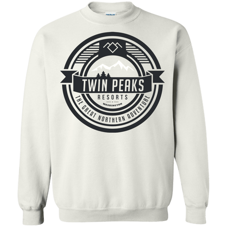 Sweatshirts White / Small Twin Peaks Resorts Crewneck Sweatshirt