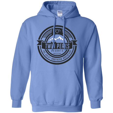 Sweatshirts Carolina Blue / Small Twin Peaks Resorts Pullover Hoodie