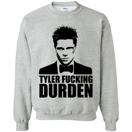 Sweatshirts Sport Grey / Small Tyler Fucking Durden Crewneck Sweatshirt