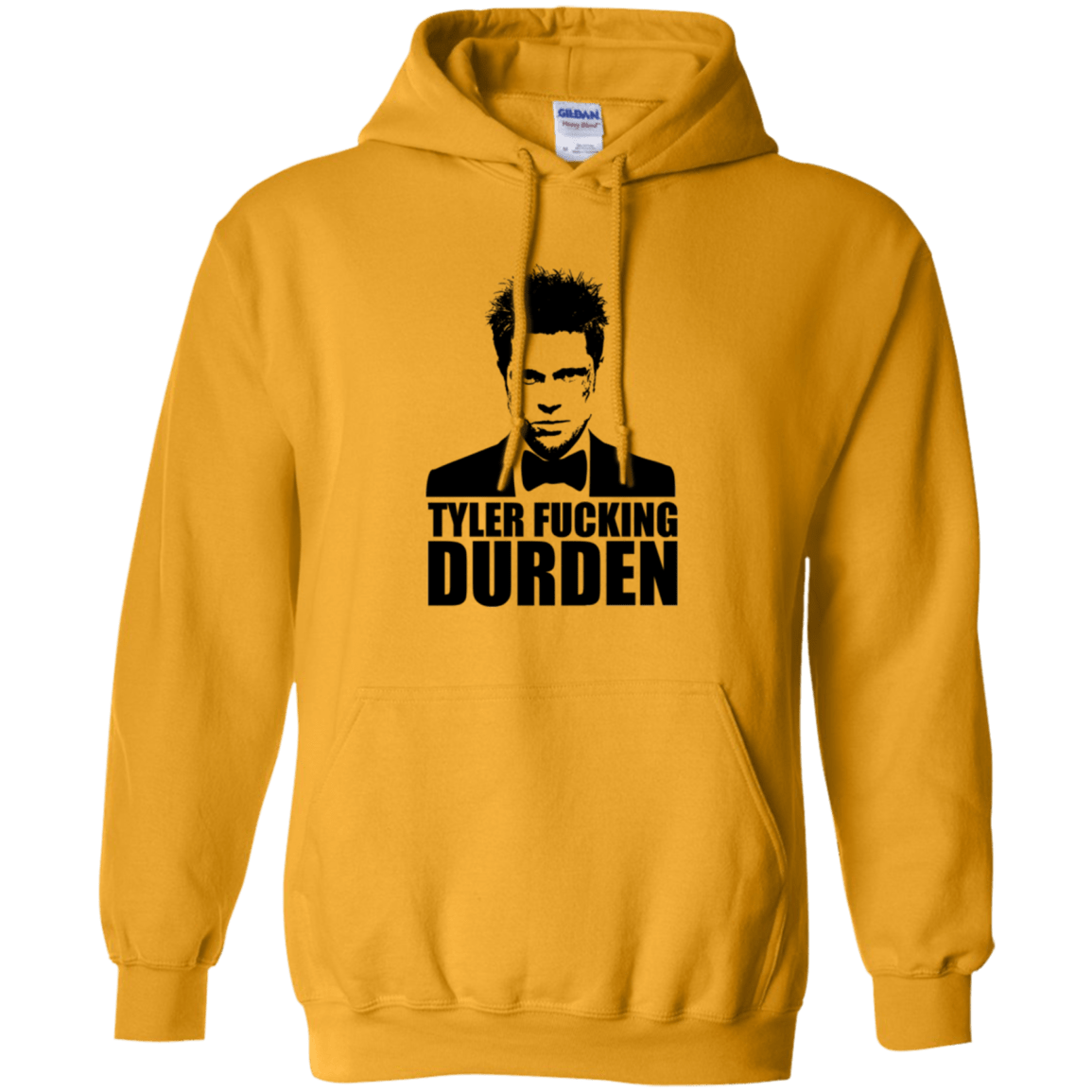 Sweatshirts Gold / Small Tyler Fucking Durden Pullover Hoodie