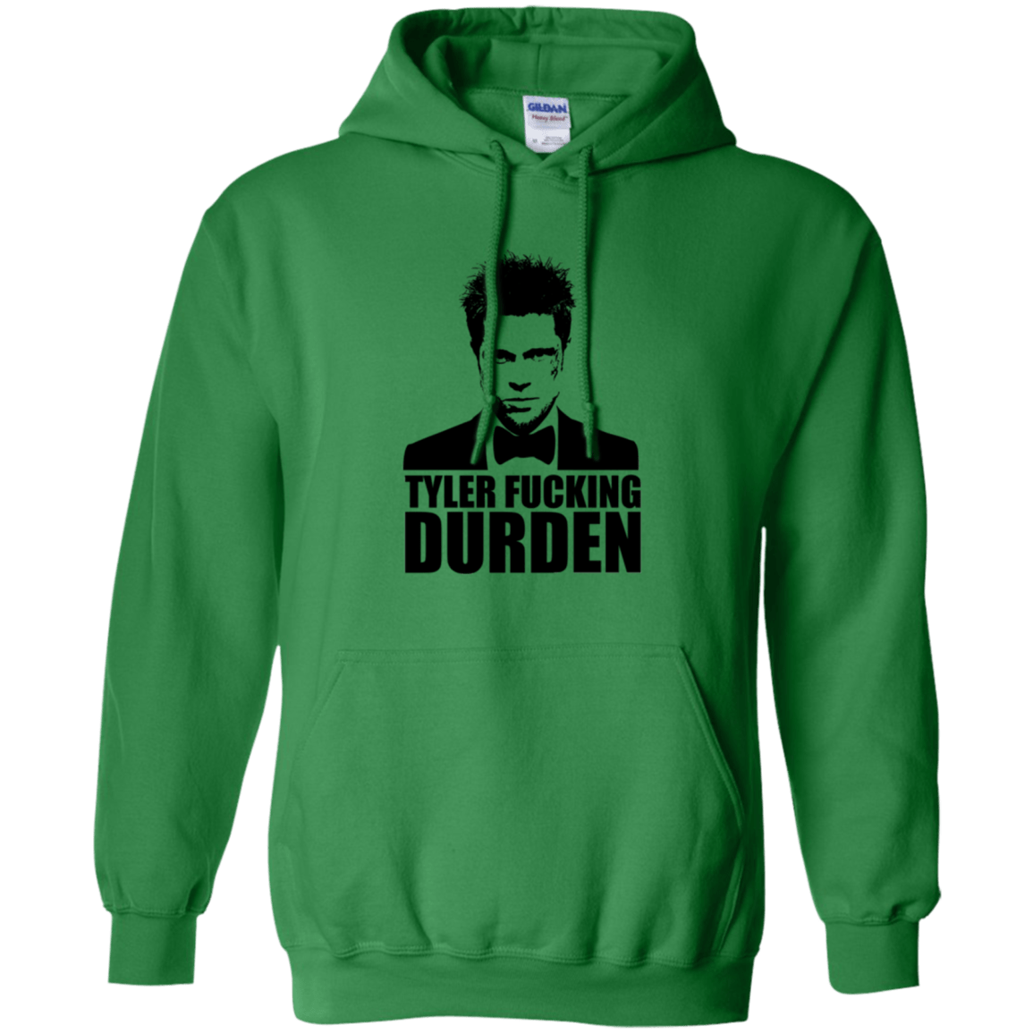 Sweatshirts Irish Green / Small Tyler Fucking Durden Pullover Hoodie