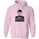 Sweatshirts Light Pink / Small Tyler Fucking Durden Pullover Hoodie