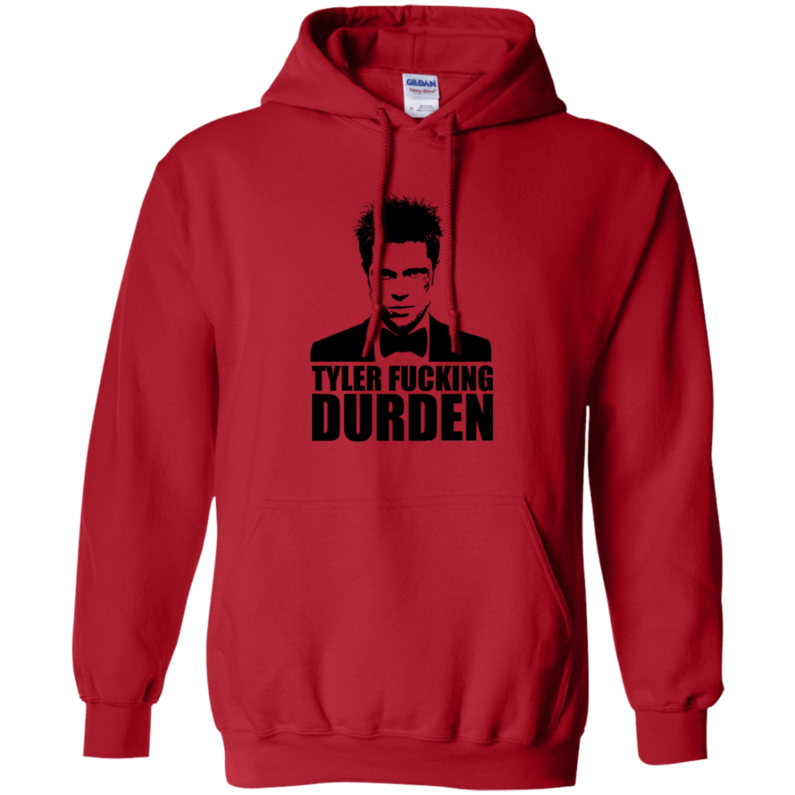 Sweatshirts Red / Small Tyler Fucking Durden Pullover Hoodie