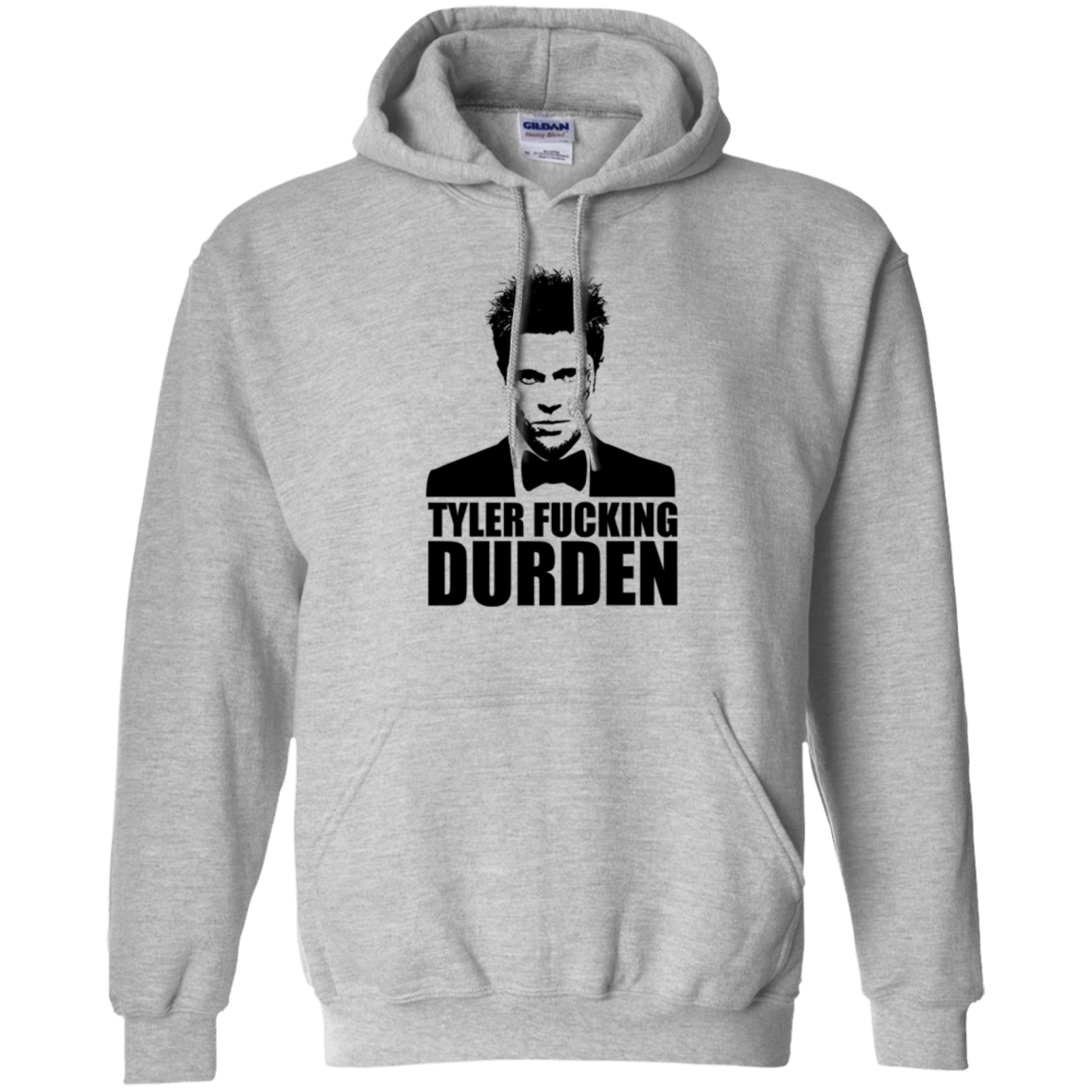 Sweatshirts Sport Grey / Small Tyler Fucking Durden Pullover Hoodie