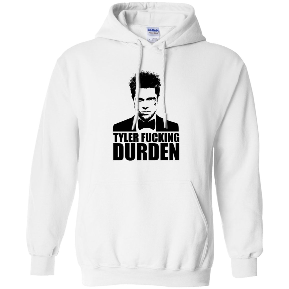 Sweatshirts White / Small Tyler Fucking Durden Pullover Hoodie