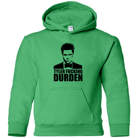 Sweatshirts Irish Green / YS Tyler Fucking Durden Youth Hoodie