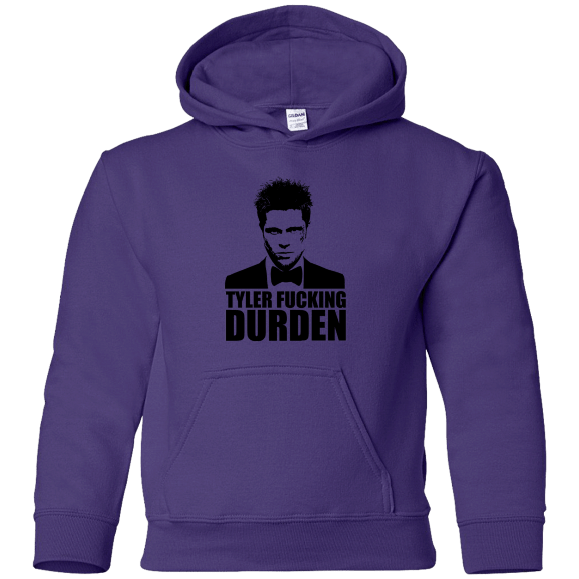 Sweatshirts Purple / YS Tyler Fucking Durden Youth Hoodie