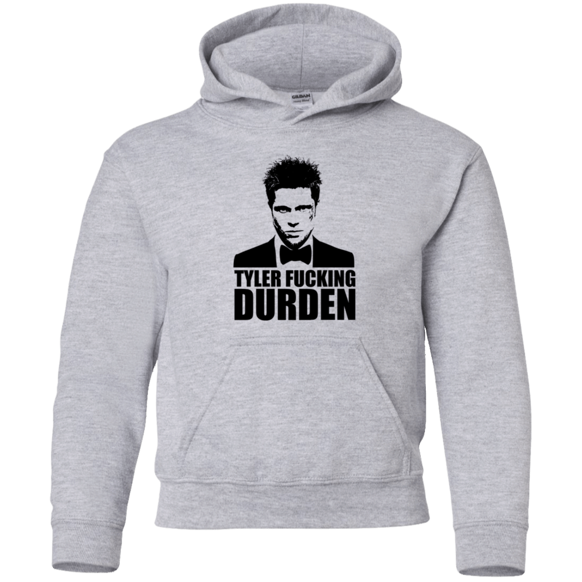 Sweatshirts Sport Grey / YS Tyler Fucking Durden Youth Hoodie