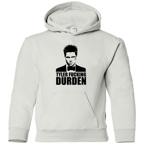 Sweatshirts White / YS Tyler Fucking Durden Youth Hoodie
