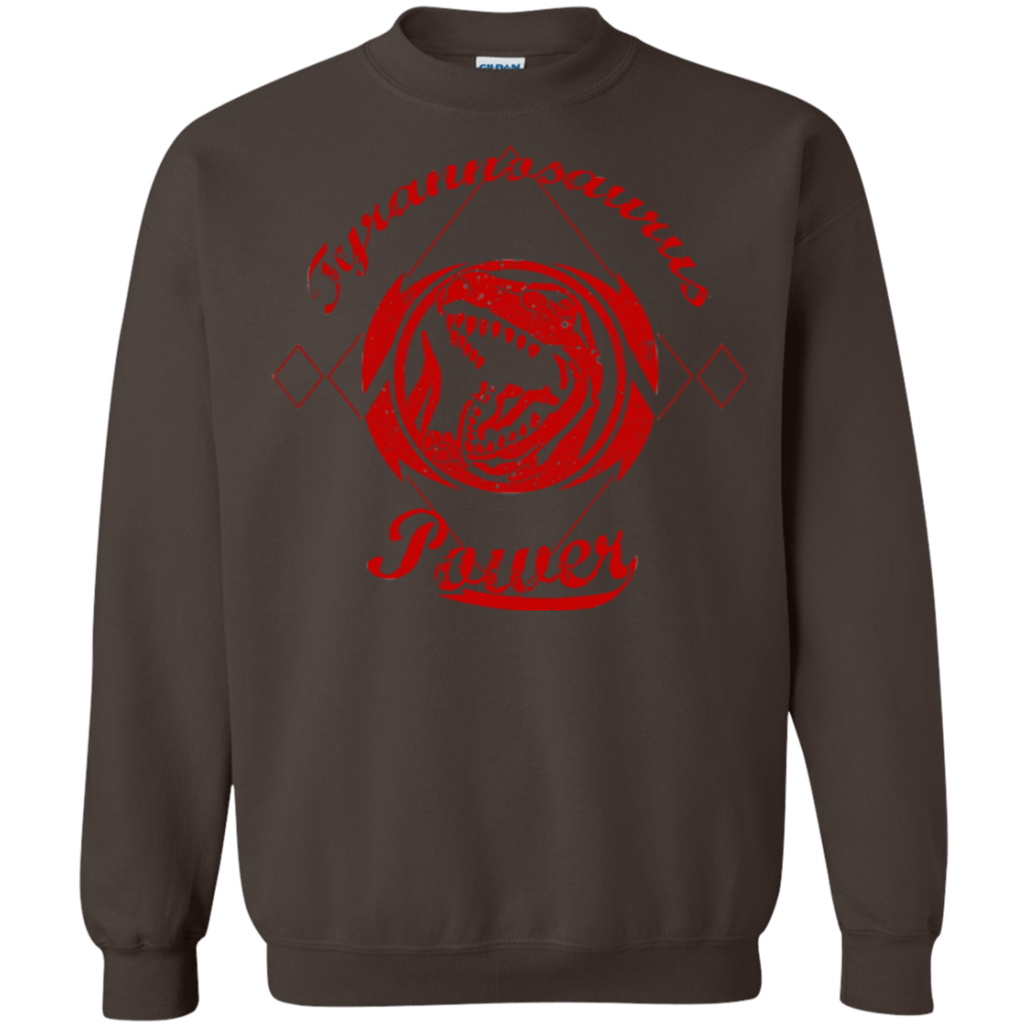 Sweatshirts Dark Chocolate / Small Tyrannosaurus Crewneck Sweatshirt