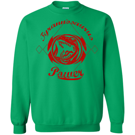 Sweatshirts Irish Green / Small Tyrannosaurus Crewneck Sweatshirt