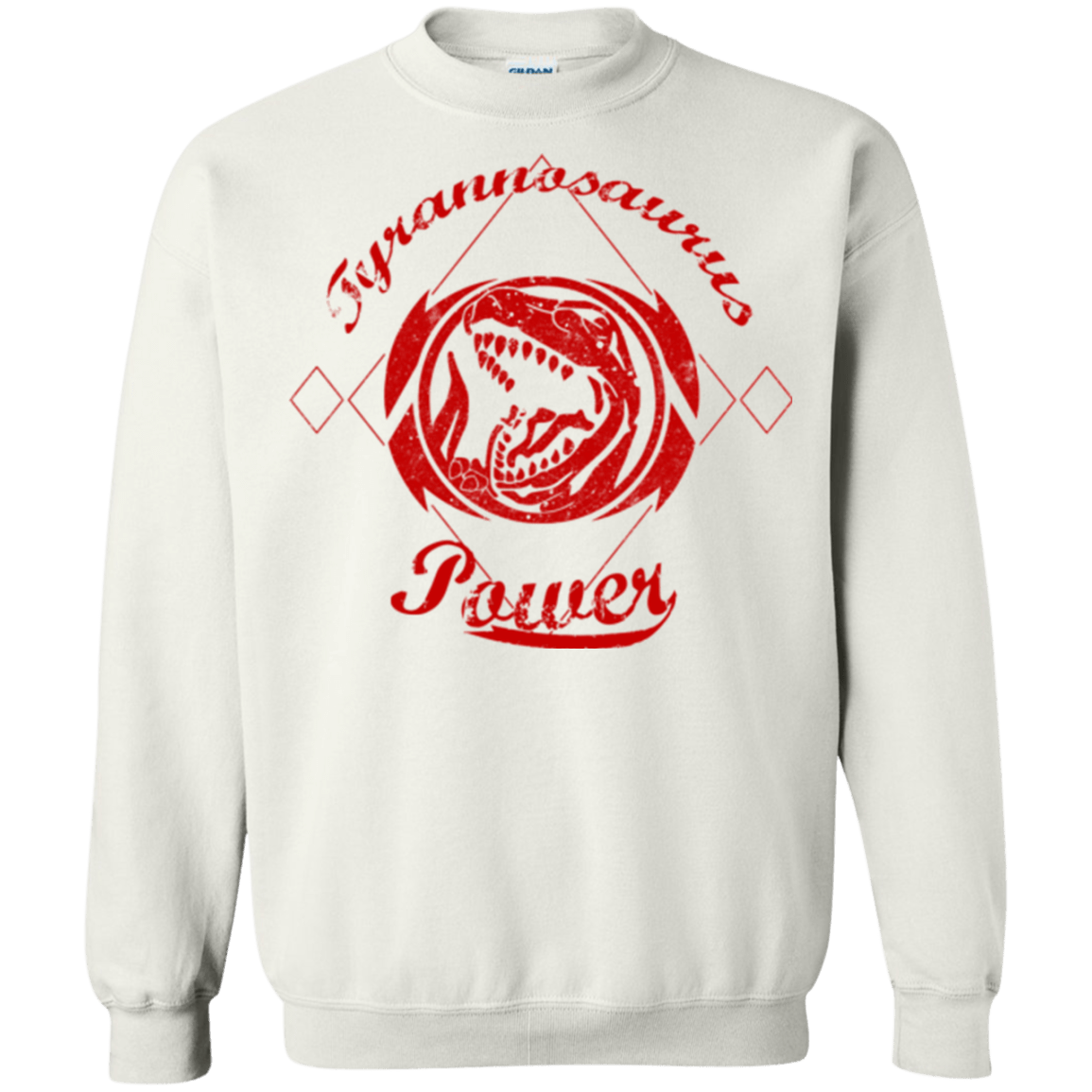 Sweatshirts White / Small Tyrannosaurus Crewneck Sweatshirt