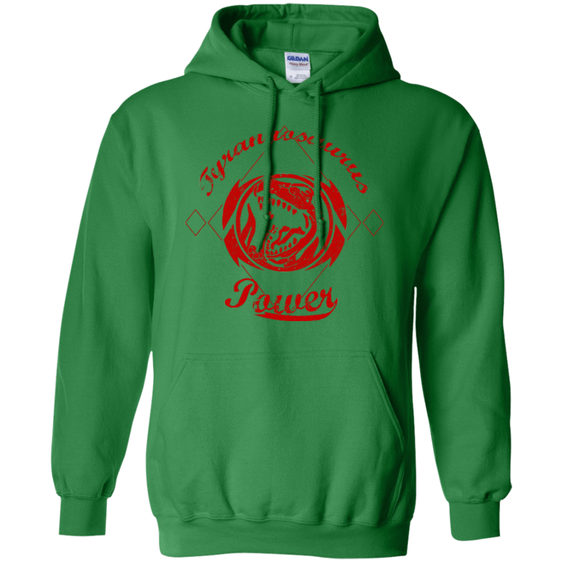 Sweatshirts Irish Green / Small Tyrannosaurus Pullover Hoodie