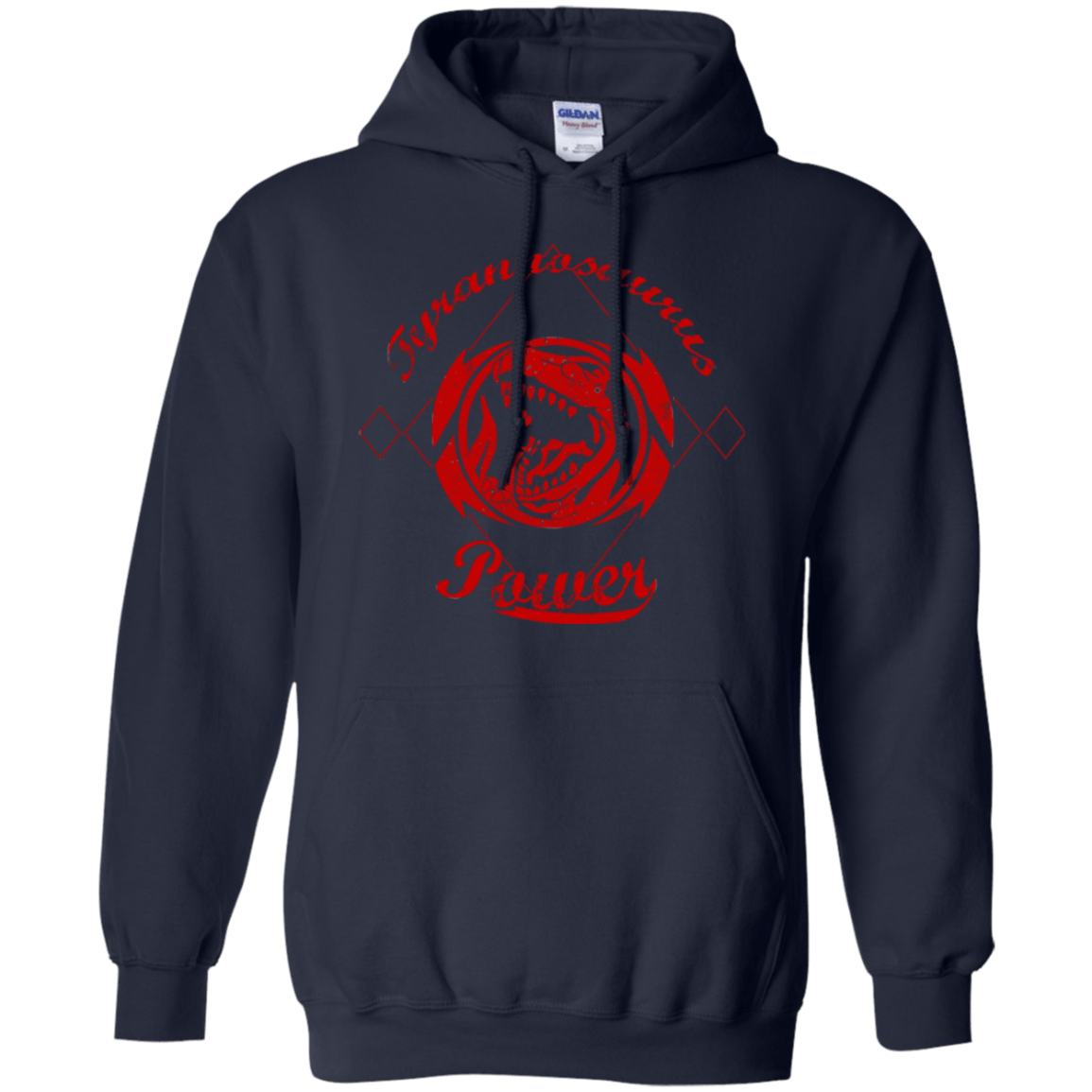 Sweatshirts Navy / Small Tyrannosaurus Pullover Hoodie