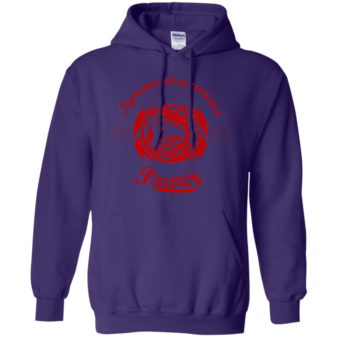 Sweatshirts Purple / Small Tyrannosaurus Pullover Hoodie