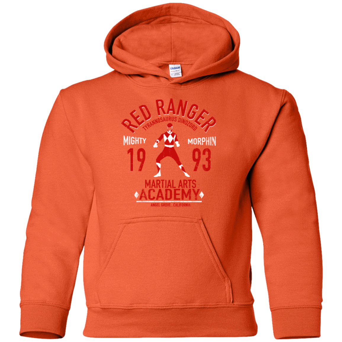 Sweatshirts Orange / YS Tyrannosaurus Ranger (1) Youth Hoodie