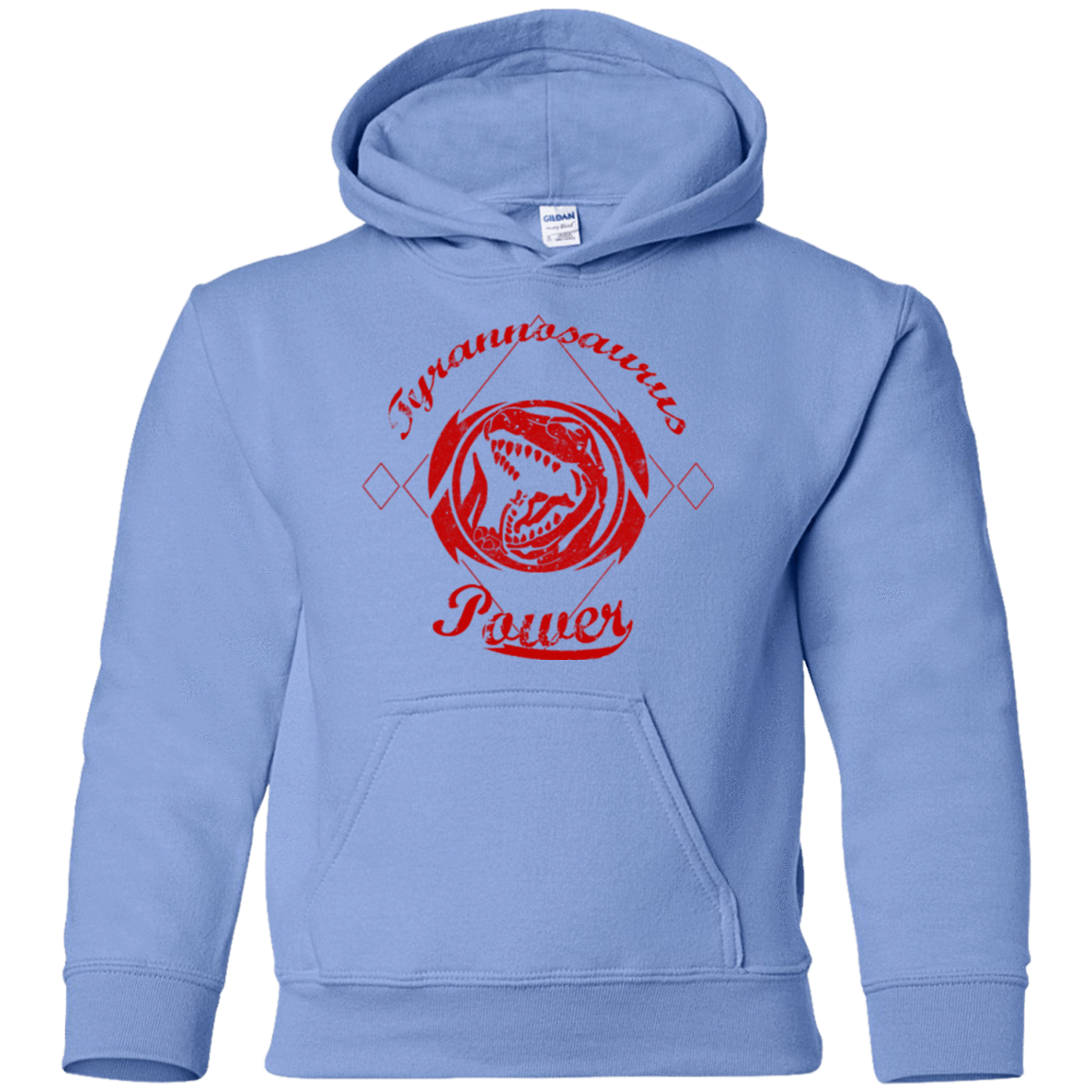 Sweatshirts Carolina Blue / YS Tyrannosaurus Youth Hoodie