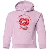 Sweatshirts Light Pink / YS Tyrannosaurus Youth Hoodie