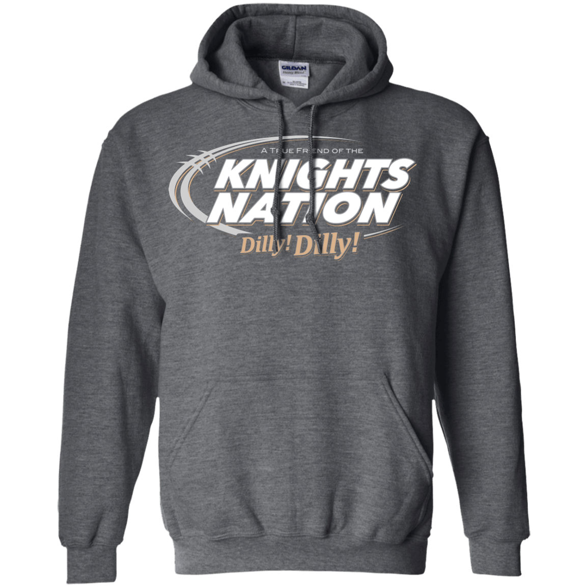 Sweatshirts Dark Heather / Small UCF Dilly Dilly Pullover Hoodie