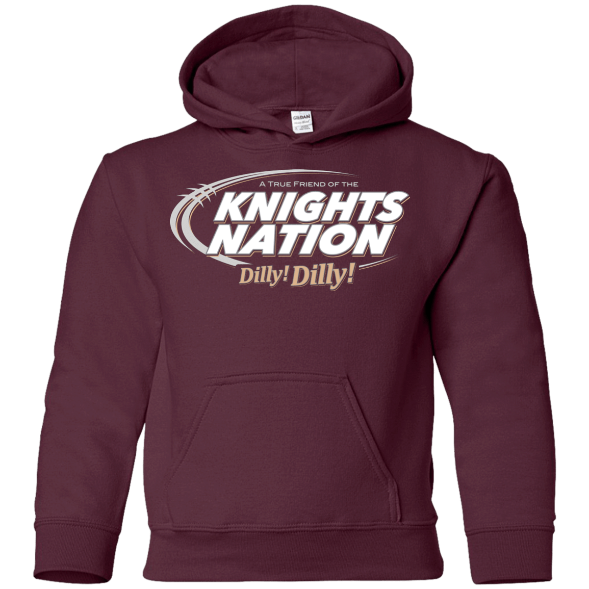 Sweatshirts Maroon / YS UCF Dilly Dilly Youth Hoodie