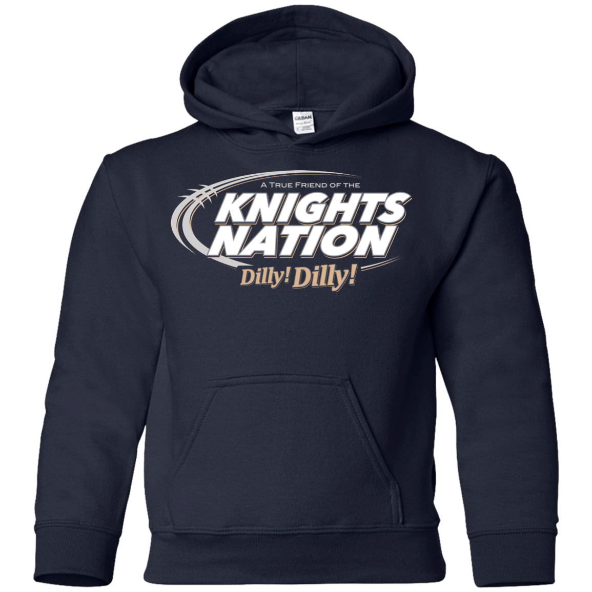 Sweatshirts Navy / YS UCF Dilly Dilly Youth Hoodie