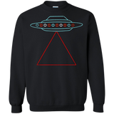 Sweatshirts Black / S UFO Tri Crewneck Sweatshirt