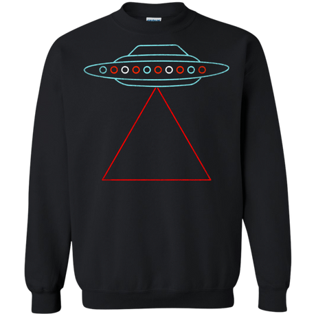 Sweatshirts Black / S UFO Tri Crewneck Sweatshirt