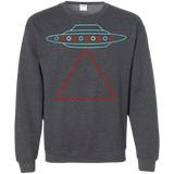 Sweatshirts Dark Heather / S UFO Tri Crewneck Sweatshirt