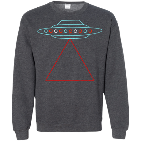 Sweatshirts Dark Heather / S UFO Tri Crewneck Sweatshirt