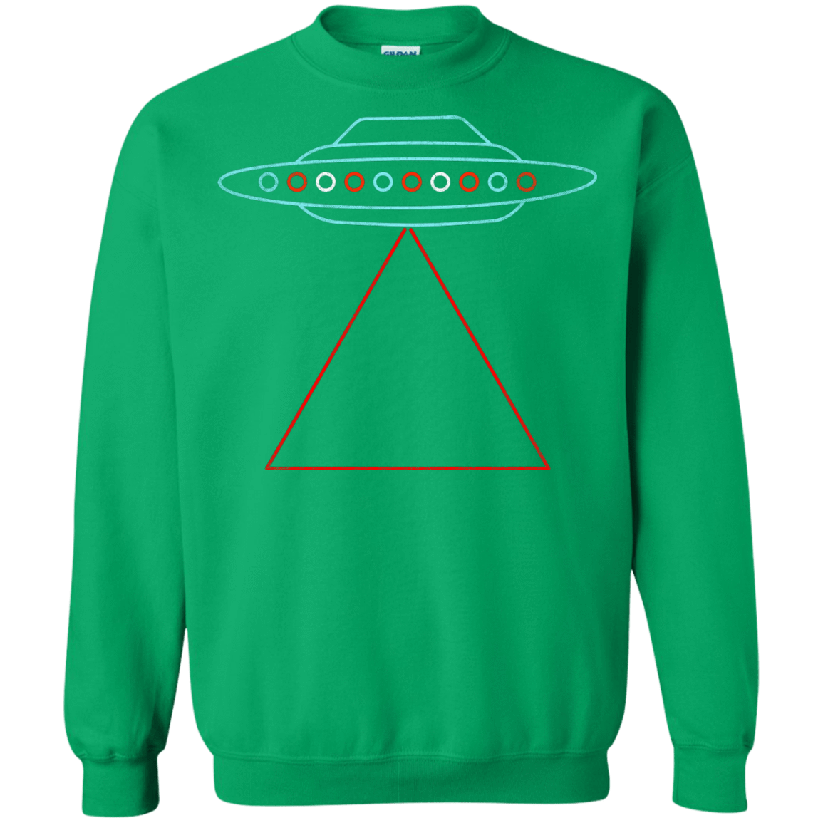 Sweatshirts Irish Green / S UFO Tri Crewneck Sweatshirt