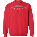 Sweatshirts Red / S UFO Tri Crewneck Sweatshirt