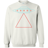 Sweatshirts White / S UFO Tri Crewneck Sweatshirt