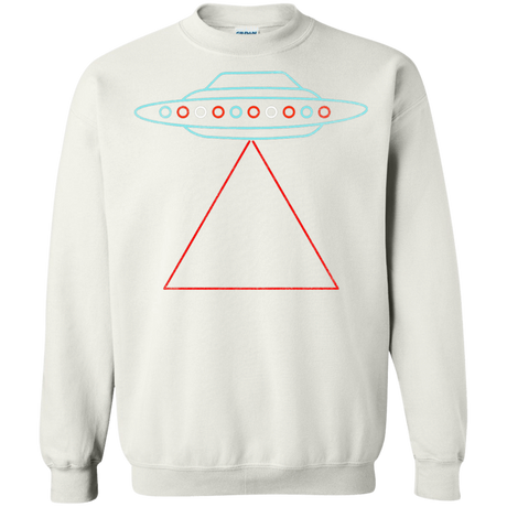 Sweatshirts White / S UFO Tri Crewneck Sweatshirt