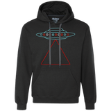 Sweatshirts Black / S UFO Tri Premium Fleece Hoodie