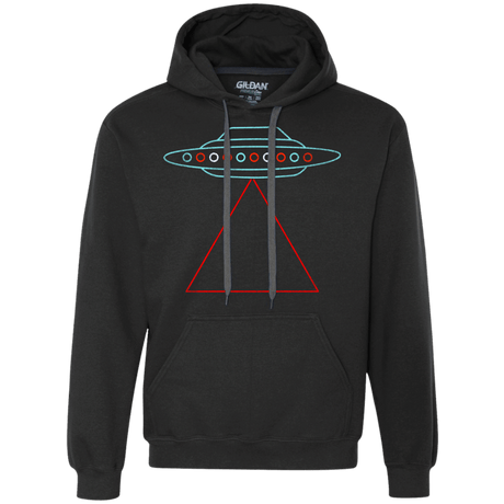 Sweatshirts Black / S UFO Tri Premium Fleece Hoodie
