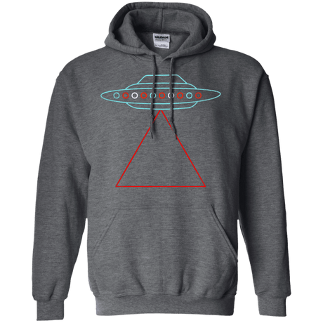 Sweatshirts Dark Heather / S UFO Tri Pullover Hoodie