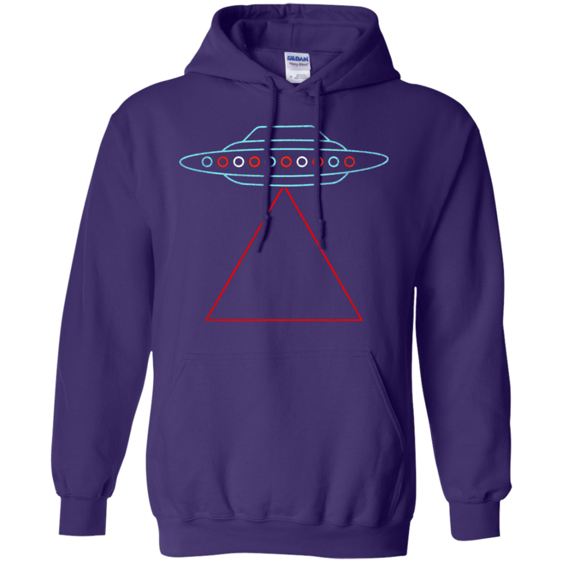 Sweatshirts Purple / S UFO Tri Pullover Hoodie