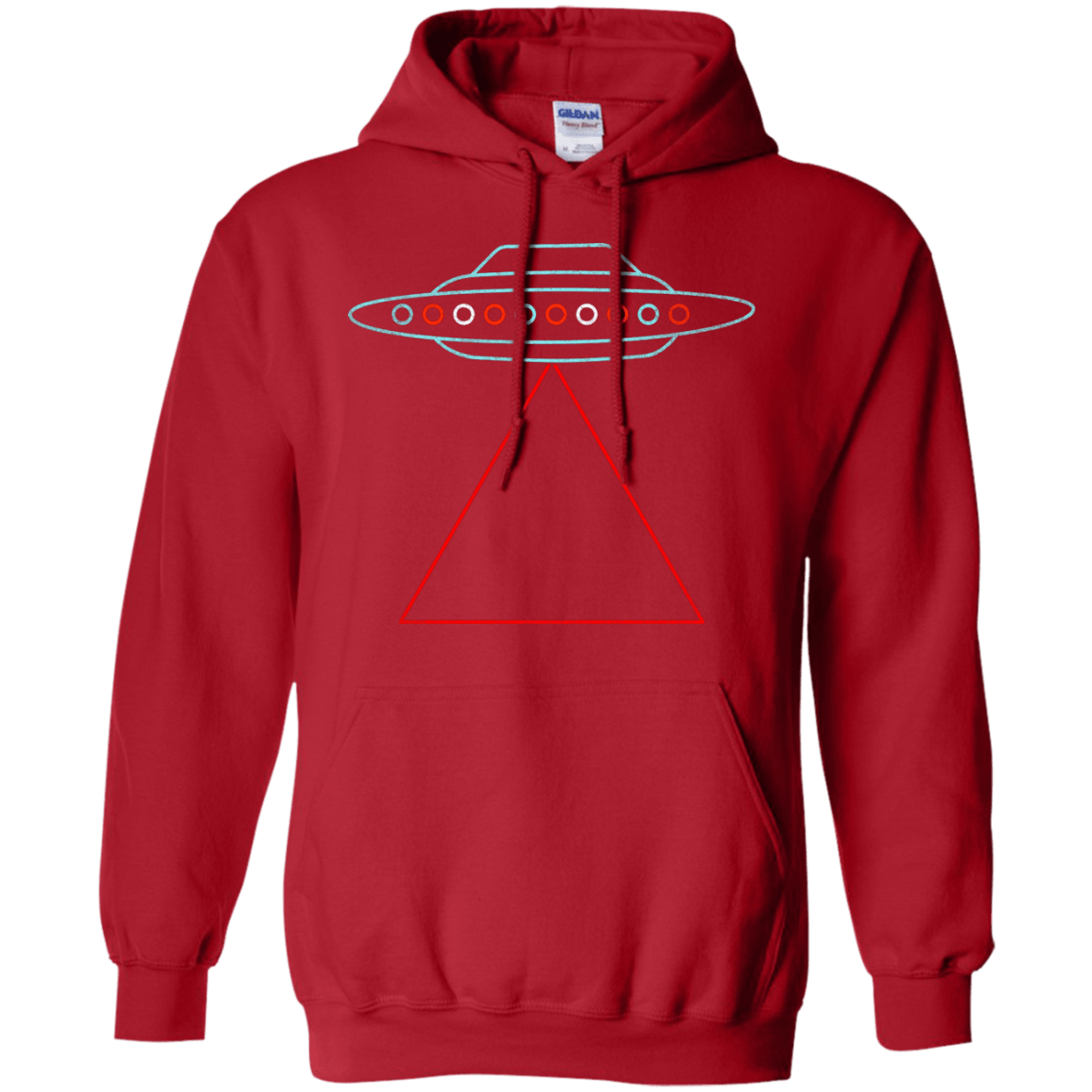 Sweatshirts Red / S UFO Tri Pullover Hoodie
