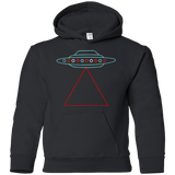 Sweatshirts Black / YS UFO Tri Youth Hoodie