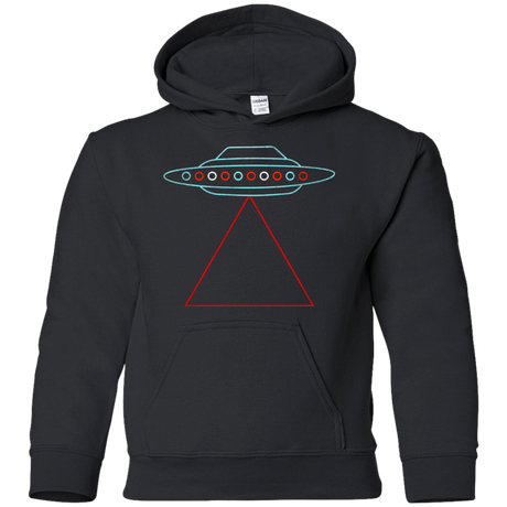 Sweatshirts Black / YS UFO Tri Youth Hoodie