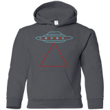 Sweatshirts Charcoal / YS UFO Tri Youth Hoodie