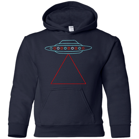 Sweatshirts Navy / YS UFO Tri Youth Hoodie