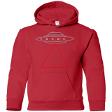 Sweatshirts Red / YS UFO Tri Youth Hoodie