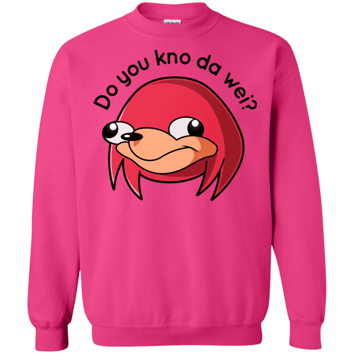 Sweatshirts Heliconia / Small Ugandan Knuckles Crewneck Sweatshirt