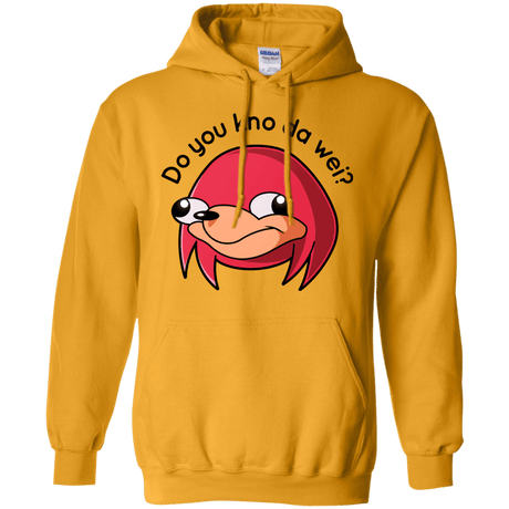 Sweatshirts Gold / Small Ugandan Knuckles Pullover Hoodie