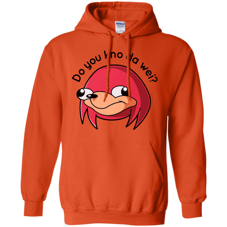 Sweatshirts Orange / Small Ugandan Knuckles Pullover Hoodie