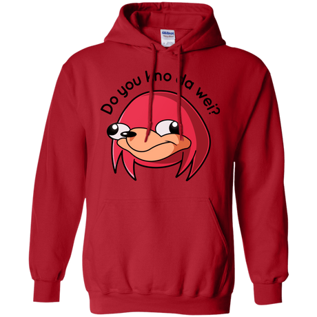 Sweatshirts Red / Small Ugandan Knuckles Pullover Hoodie