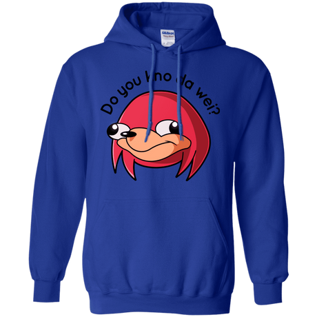 Sweatshirts Royal / Small Ugandan Knuckles Pullover Hoodie