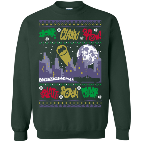 Sweatshirts Forest Green / Small UGLY BATMAN Crewneck Sweatshirt