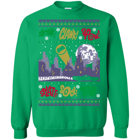 Sweatshirts Irish Green / Small UGLY BATMAN Crewneck Sweatshirt